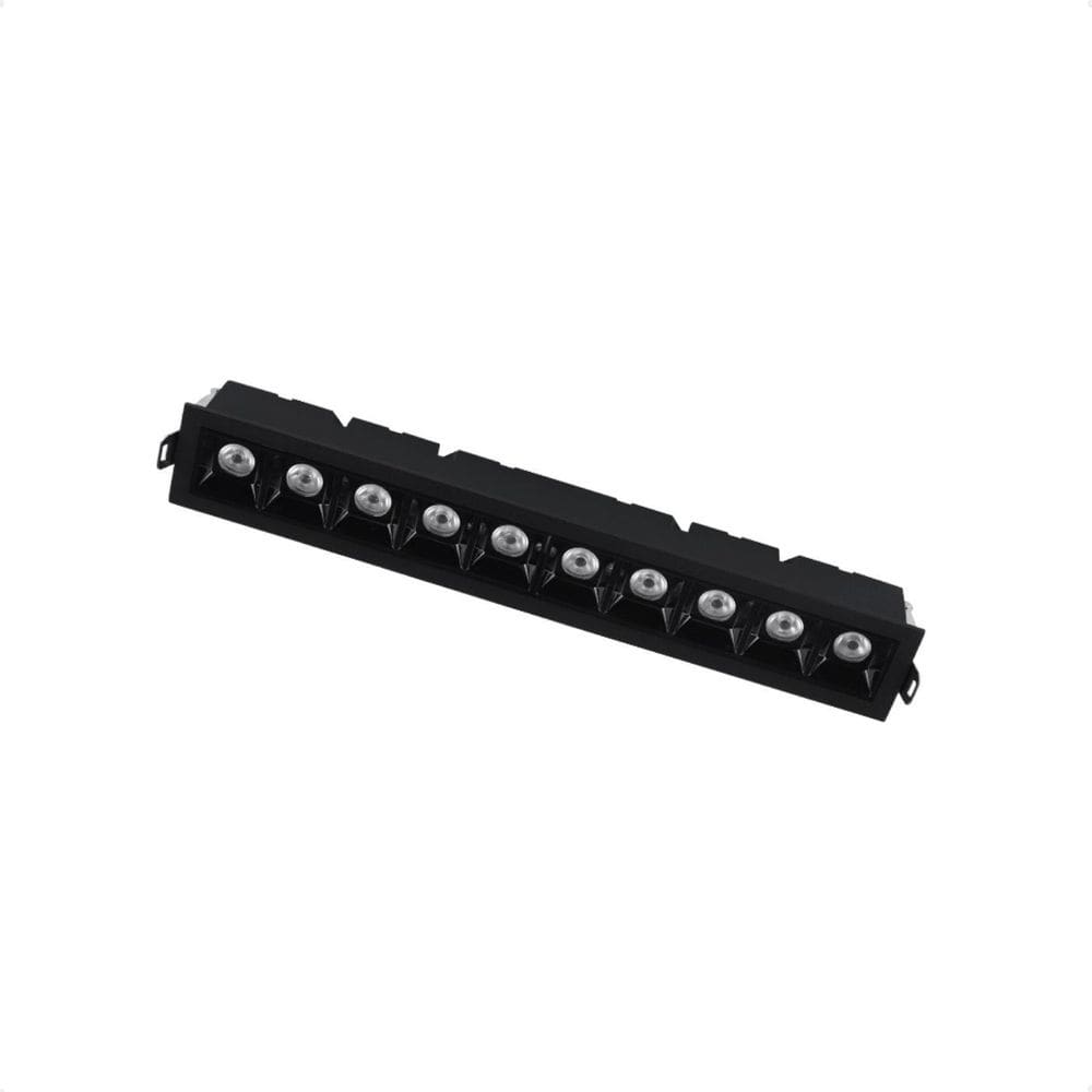 Spot De Led Embutir Taschibra Arch Pontual 20W 2700K Preto