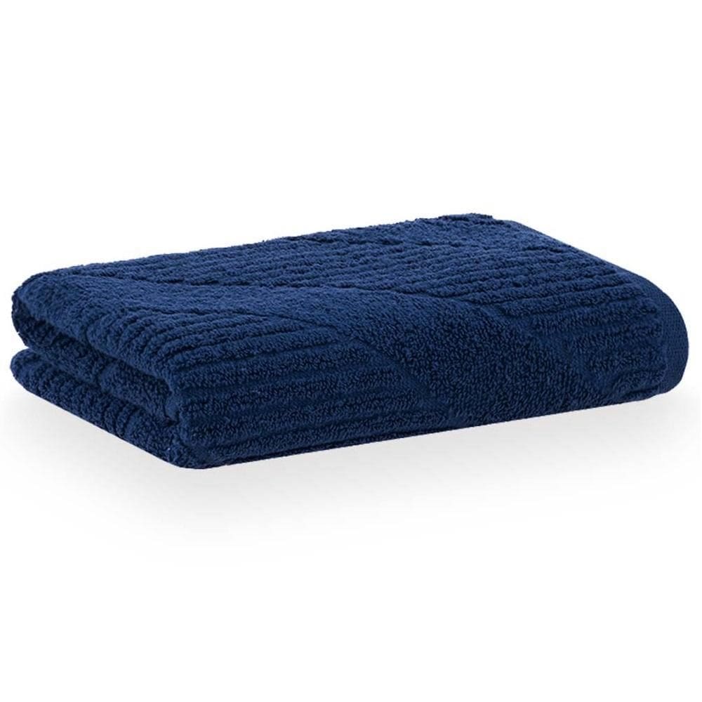 Toalha Banho Jazz Extra Soft 70X135Cm Azul Buddemeyer