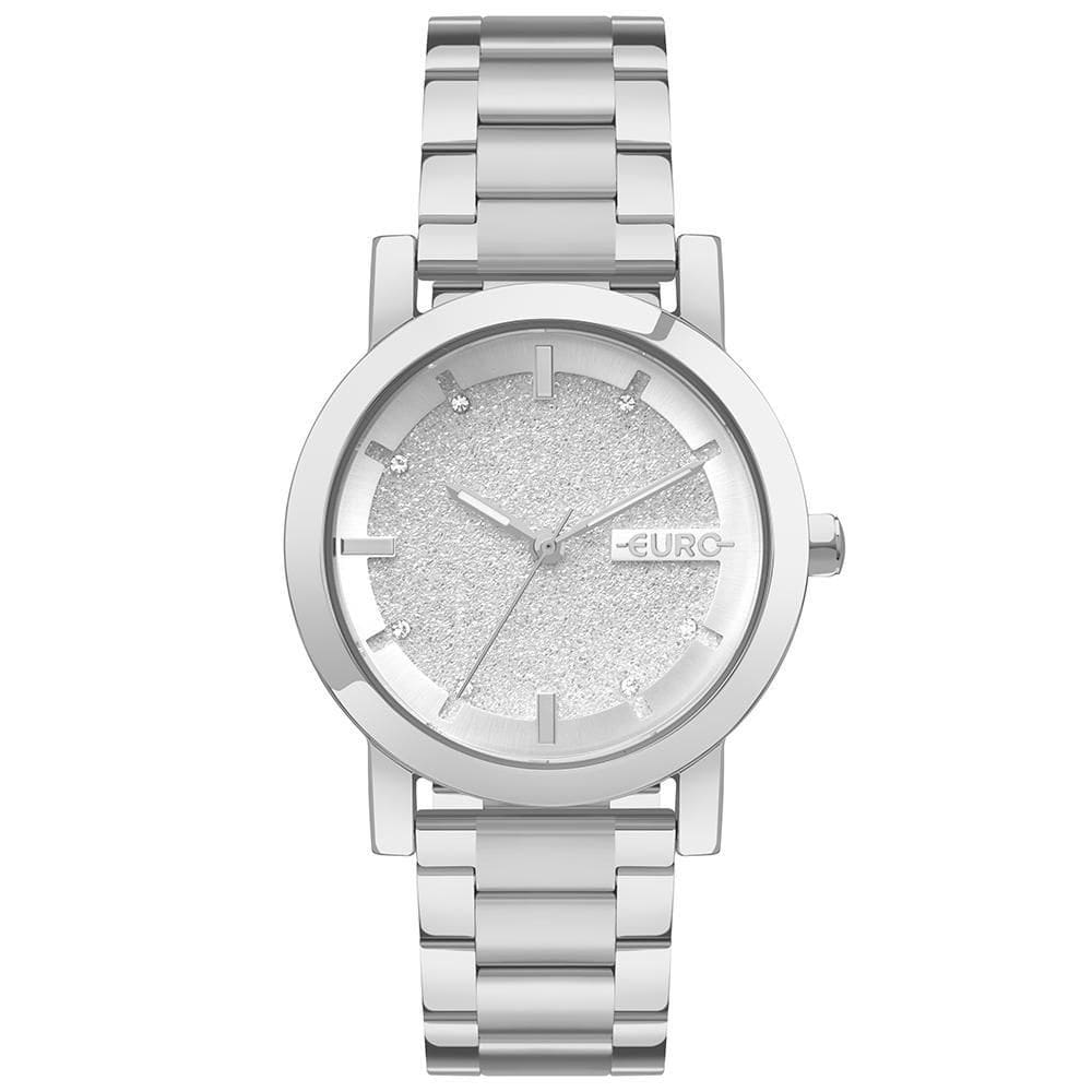 Relógio Euro Feminino Glitz Prata - EU2036YVY/4K