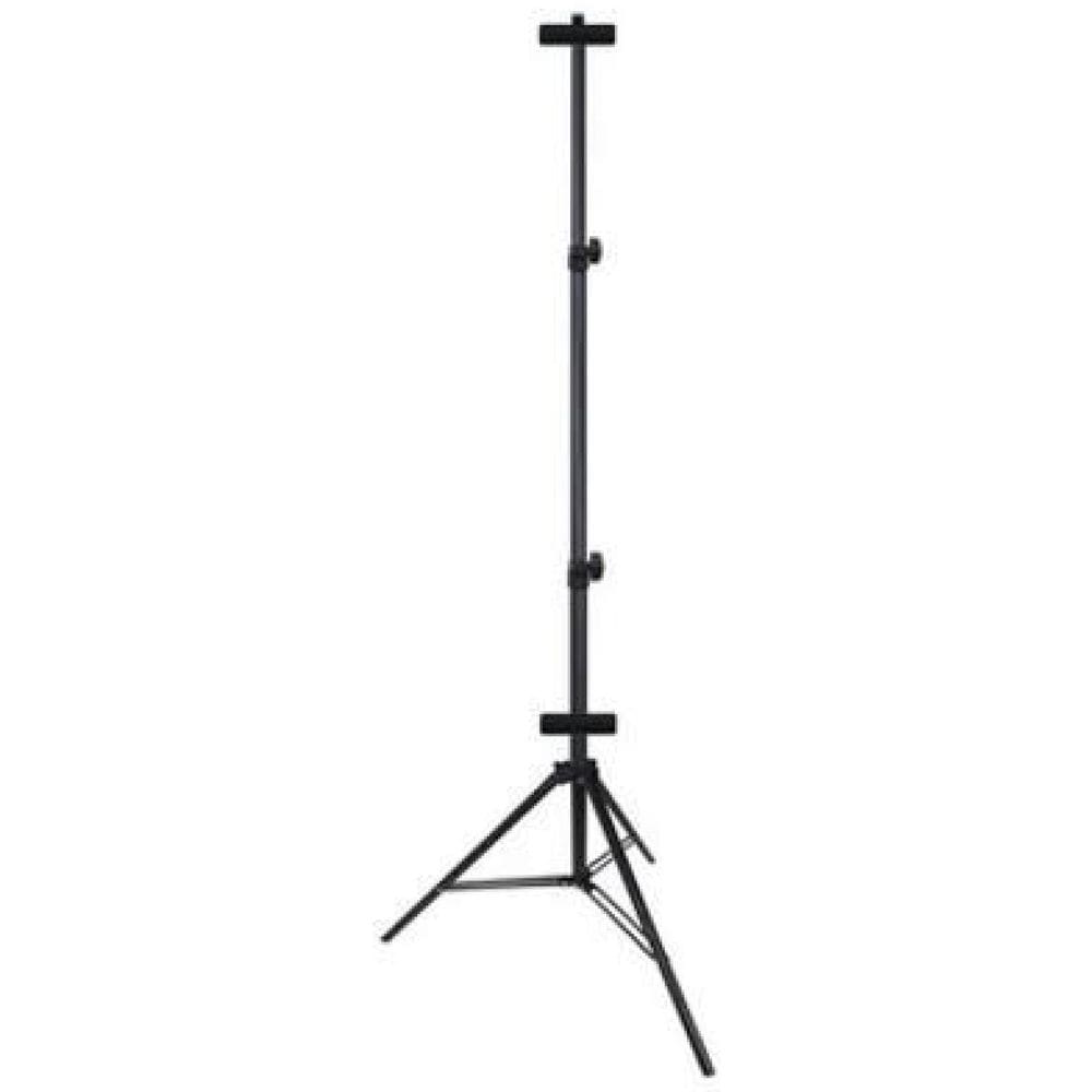 Porta Banner Com Garras Preto 1,80Mtubo Grosso Suporte Tripé