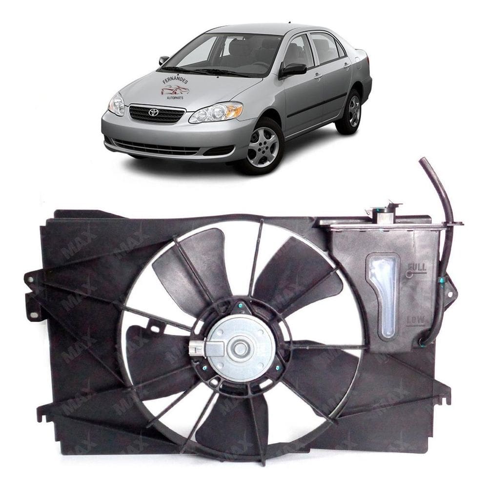 Eletroventilador Ventoinha Toyota Corolla 1.6 1.8 2002/2008