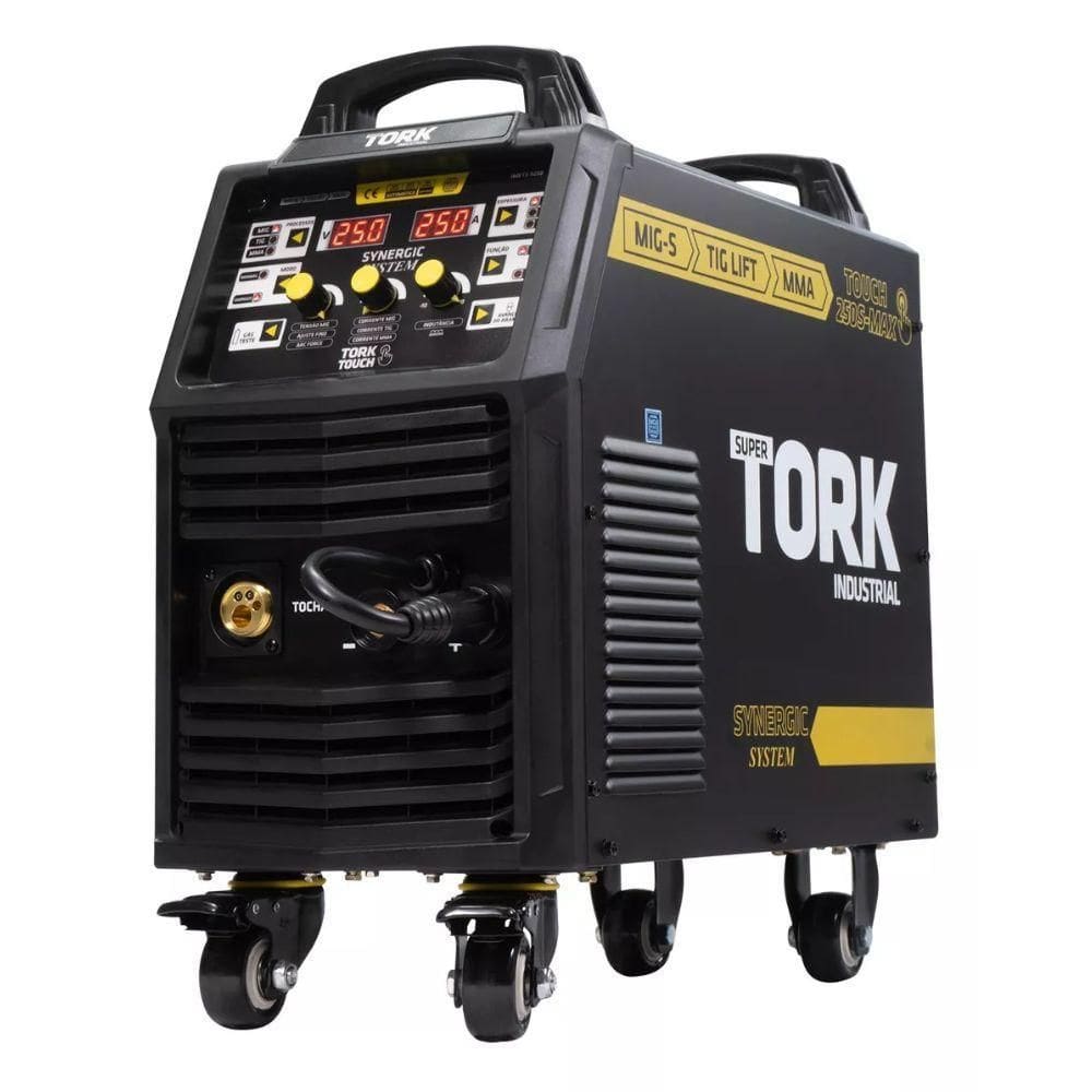 Inversor De Solda + Arame+4 Esquadro+Mascara De Solda Tork