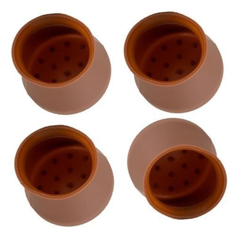 24 Protetor De Silicone Flexível Para Cadeira Pé De Moveiss