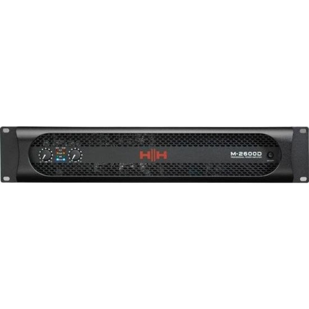 Amplificador de Potência HH M-2600D Power Stereo 5150w