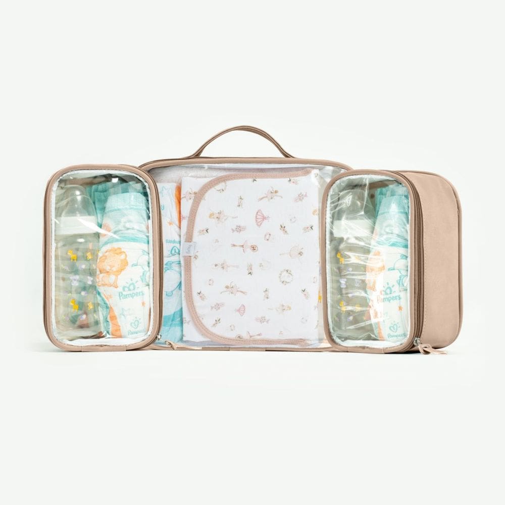 Kit Com 3 Necessaire Linha Glamour Rosa - Hug