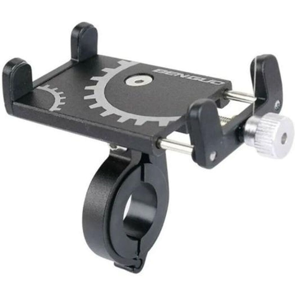Suporte De Alumínio Bike Moto Celular Liga Universal