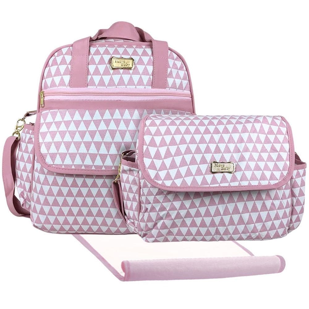 Kit Bolsas Maternidade Mave Baby Urban Rosa