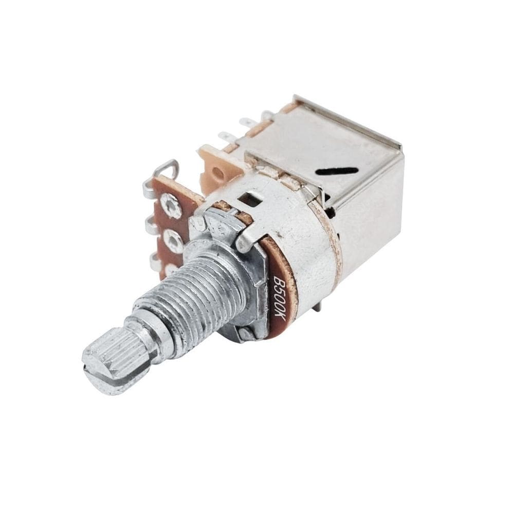 Potenciômetro Linear 500K B Push Pull 18Mm Unidade