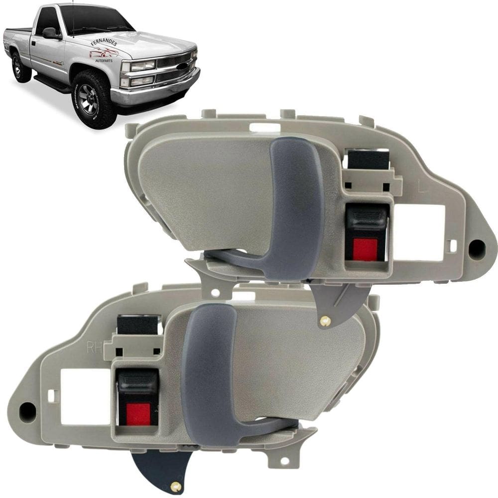 Par Maçaneta Interna Gm Silverado E Blazer 1997/2002