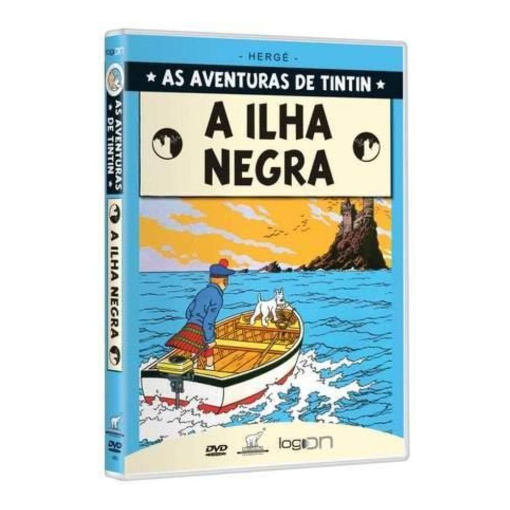 Dvd As Aventuras De Tintin : A Ilha Negra - Tintim