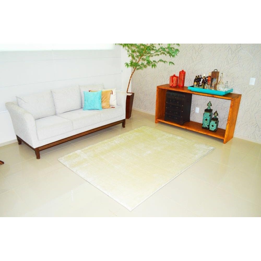 Capacho Life Confort Shaggy 50Mm Multicreme 050X090 Cm