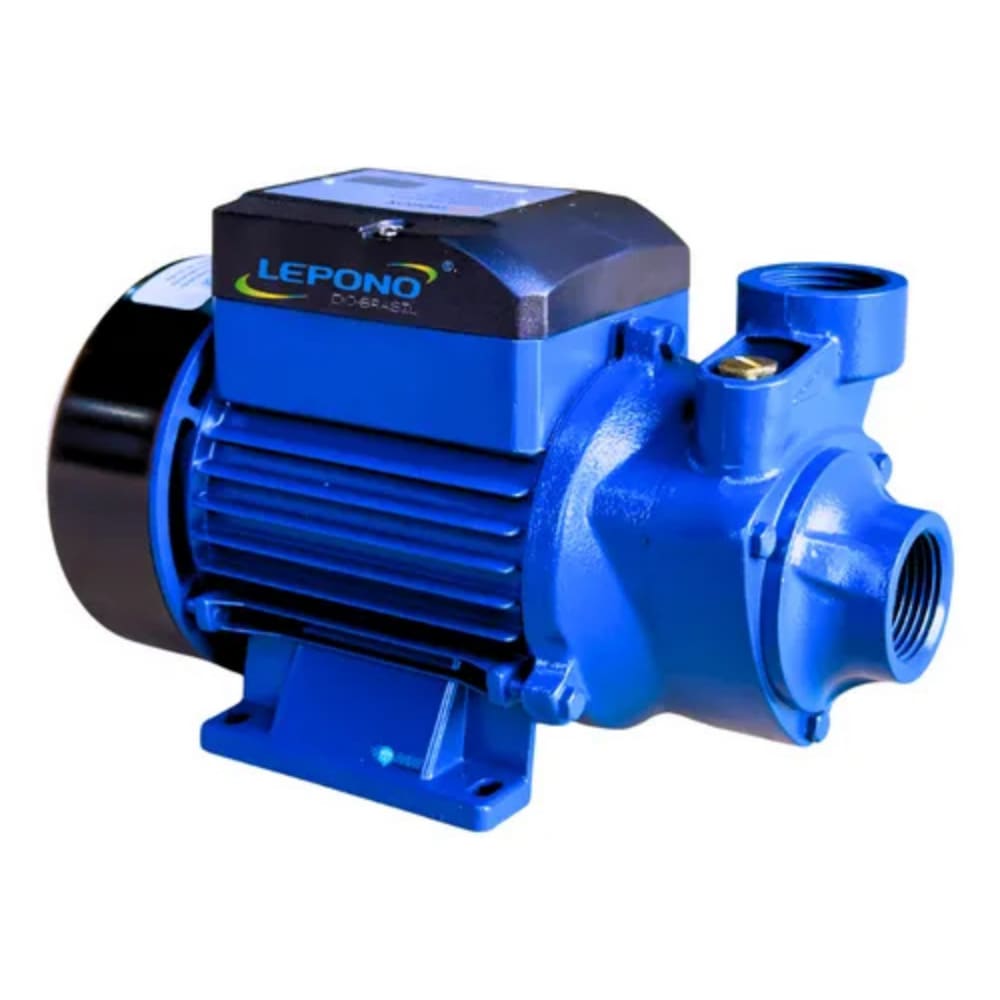 Bomba Periférica 1/2hp Lepono Rotor Em Bronze 1.800 L/h 110V