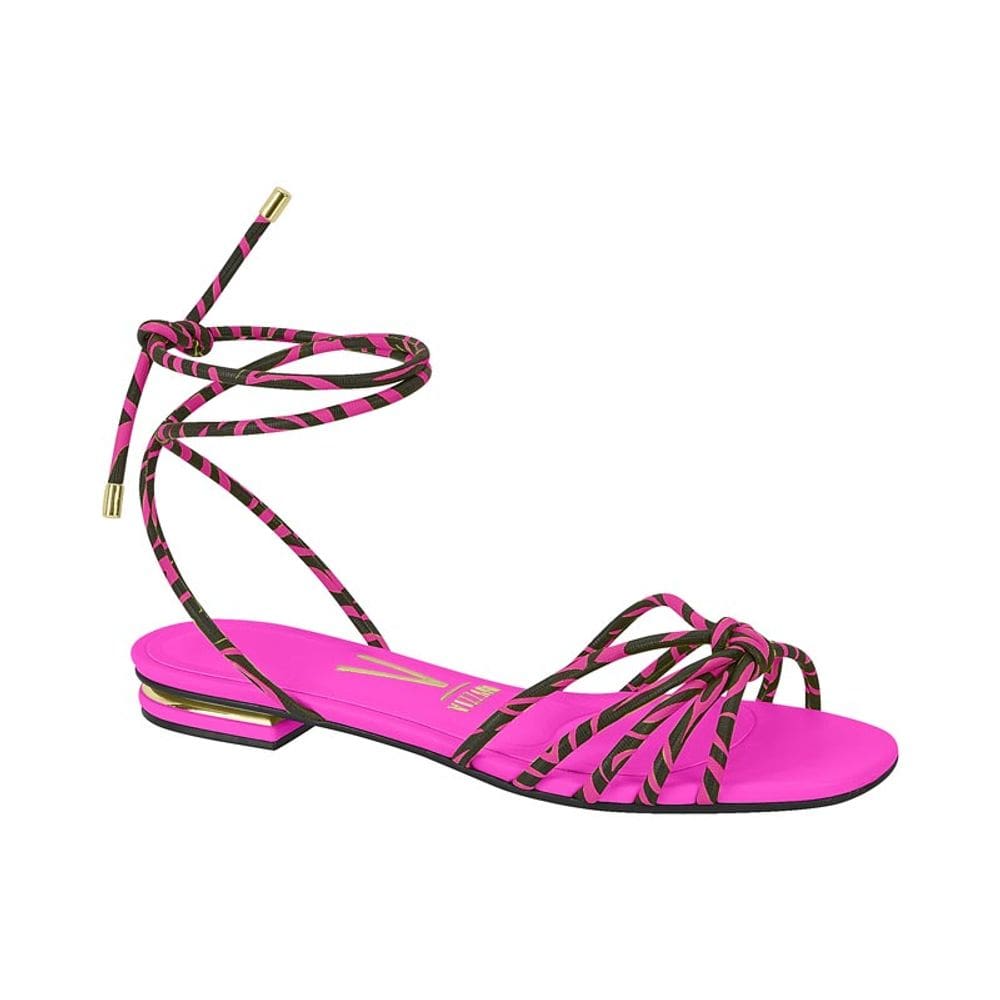 Sandália Vizzano Zebra Com Amarração 6426-322
