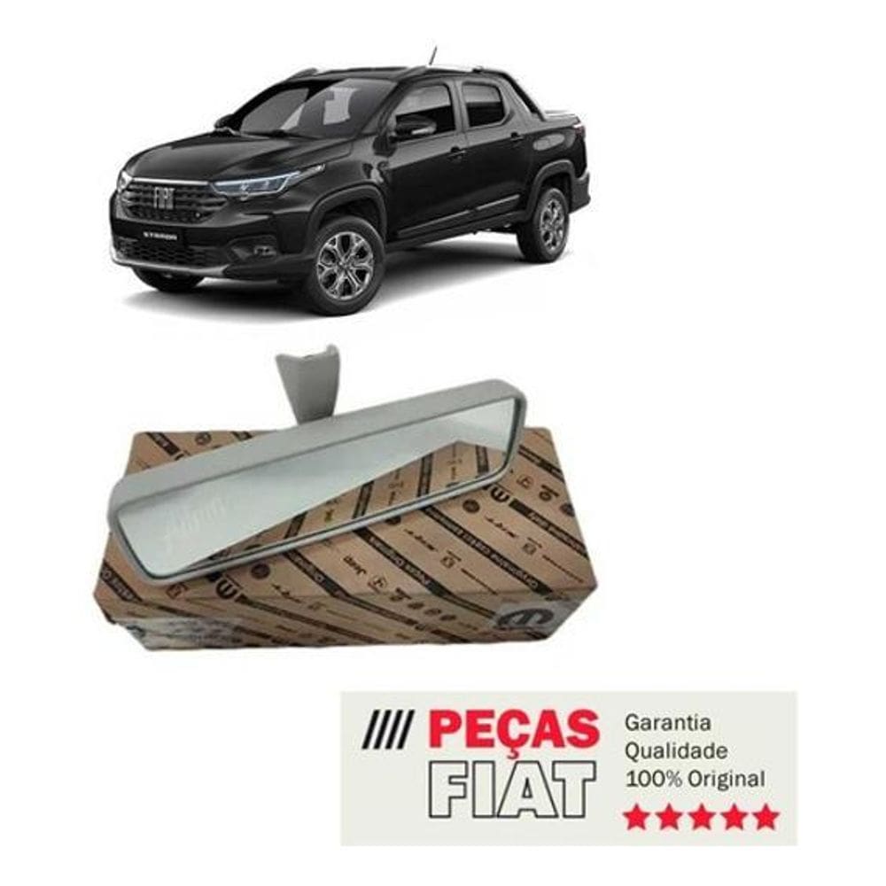 Retrovisor Interno Fiat Nova Strada Fiat 735365043