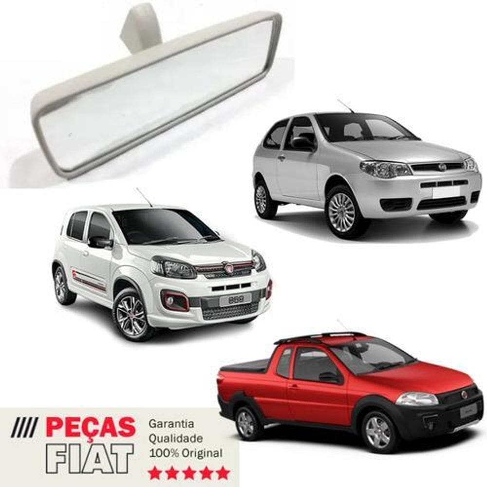 Retrovisor Interno Fiat Palio Uno Strada Mobi Novo