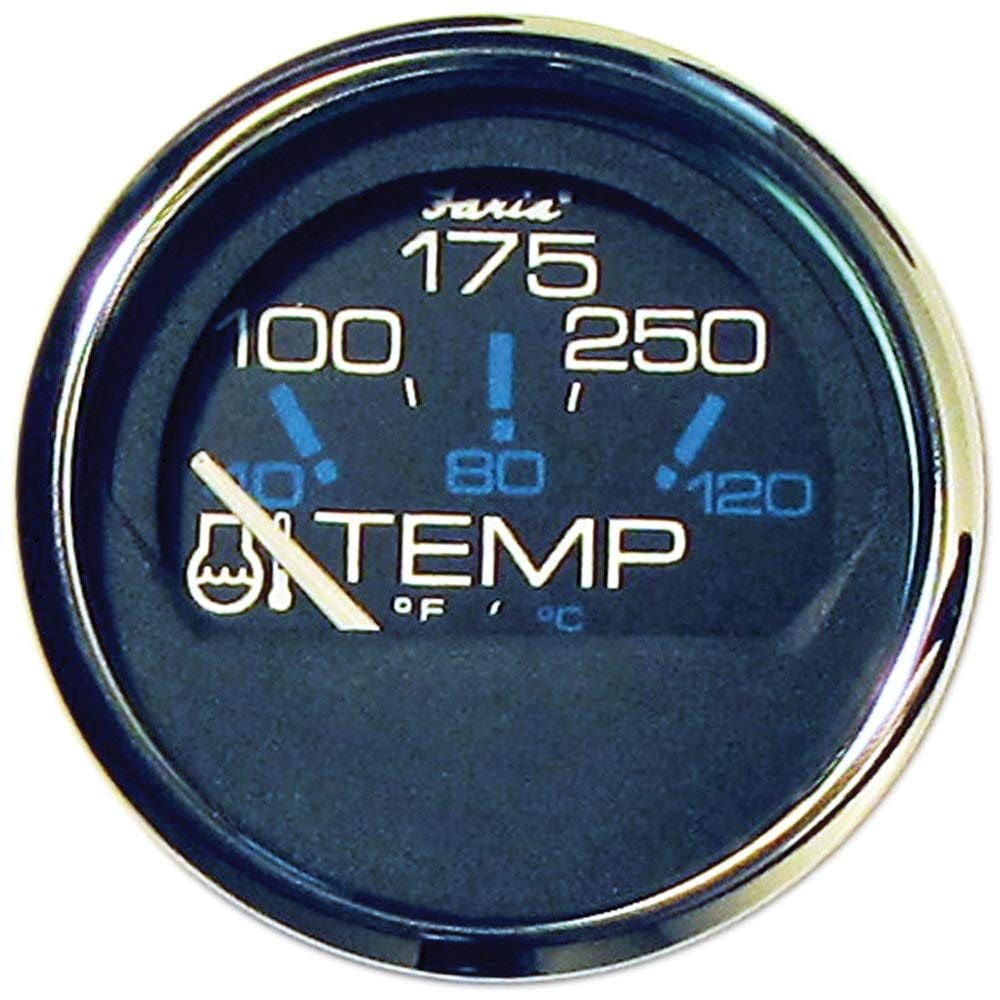 Medidor de temperatura da água Faria Chesapeake Black 100-250°C