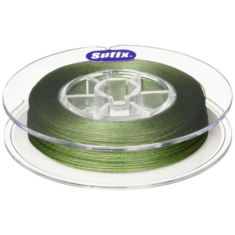 Linha de pesca Sufix 832 Braid Low-Vis Green 10 libras 300 jardas