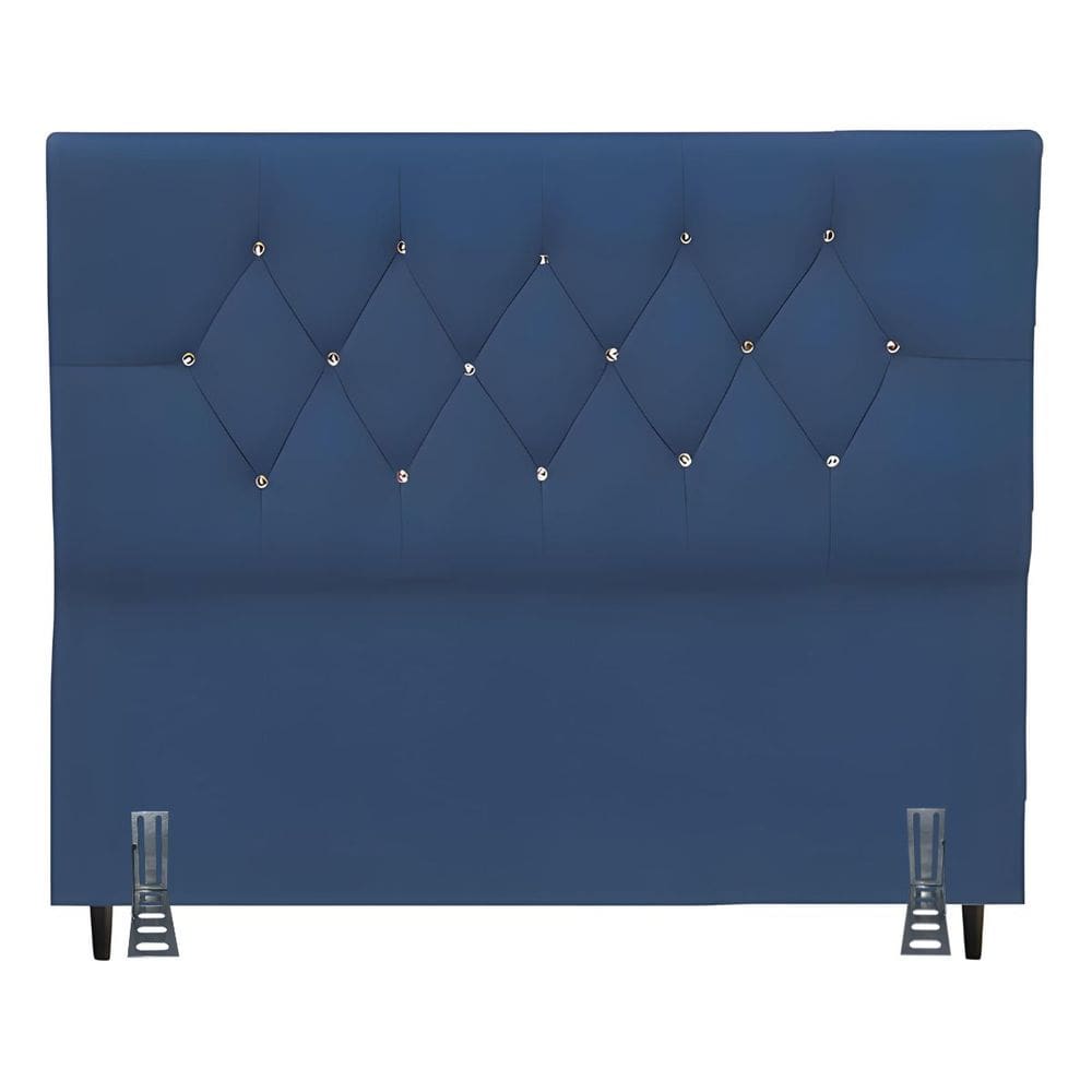 Cabeceira Para Cama Solteiro 90 cm Celina Com Frame Suede
