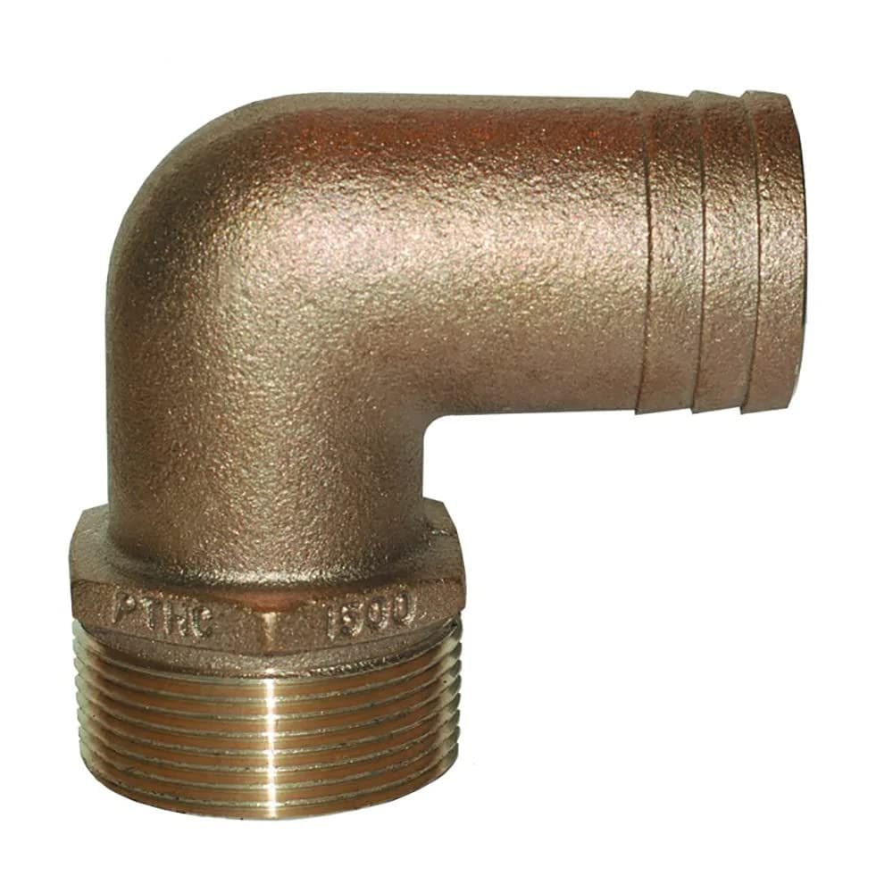 Tubo adaptador para mangueira 1-1/4 90D Gross Mechanical Groco