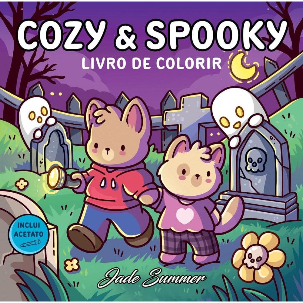 Cozy & Spooky – Livro de colorir (0909)