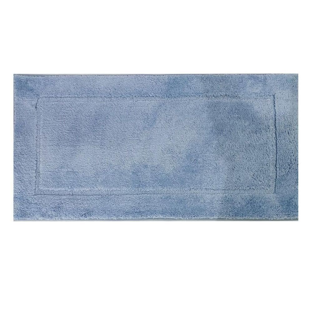 Tapete Passadeira Athenas Rozac 50X 100 Cm - Azul