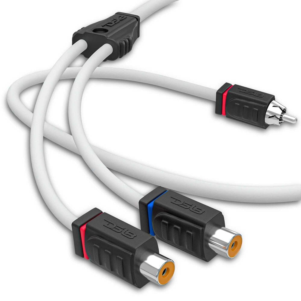 Cabo de conector de adaptador RCA Y Splitter DS18 MOFCR-2F1M