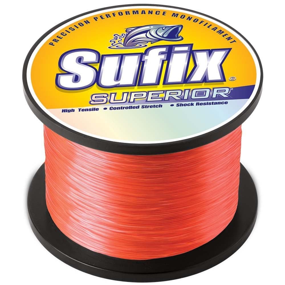 Linha de pesca Sufix Superior Neon Fire 10 lb (4,5 kg) - 1365 m