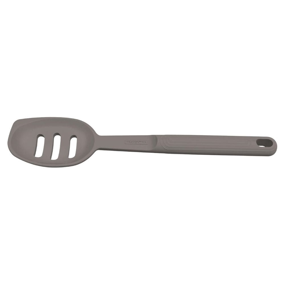Colher para Servir Vazada Tramontina Softta em Silicone Cinza