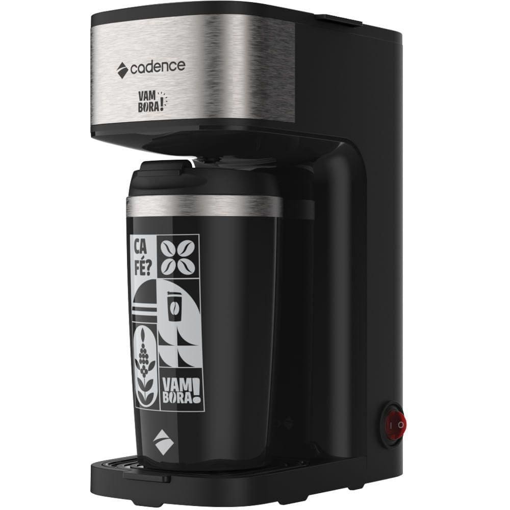 Cafeteira Elétrica Cadence Vambora com Copo Térmico 220V