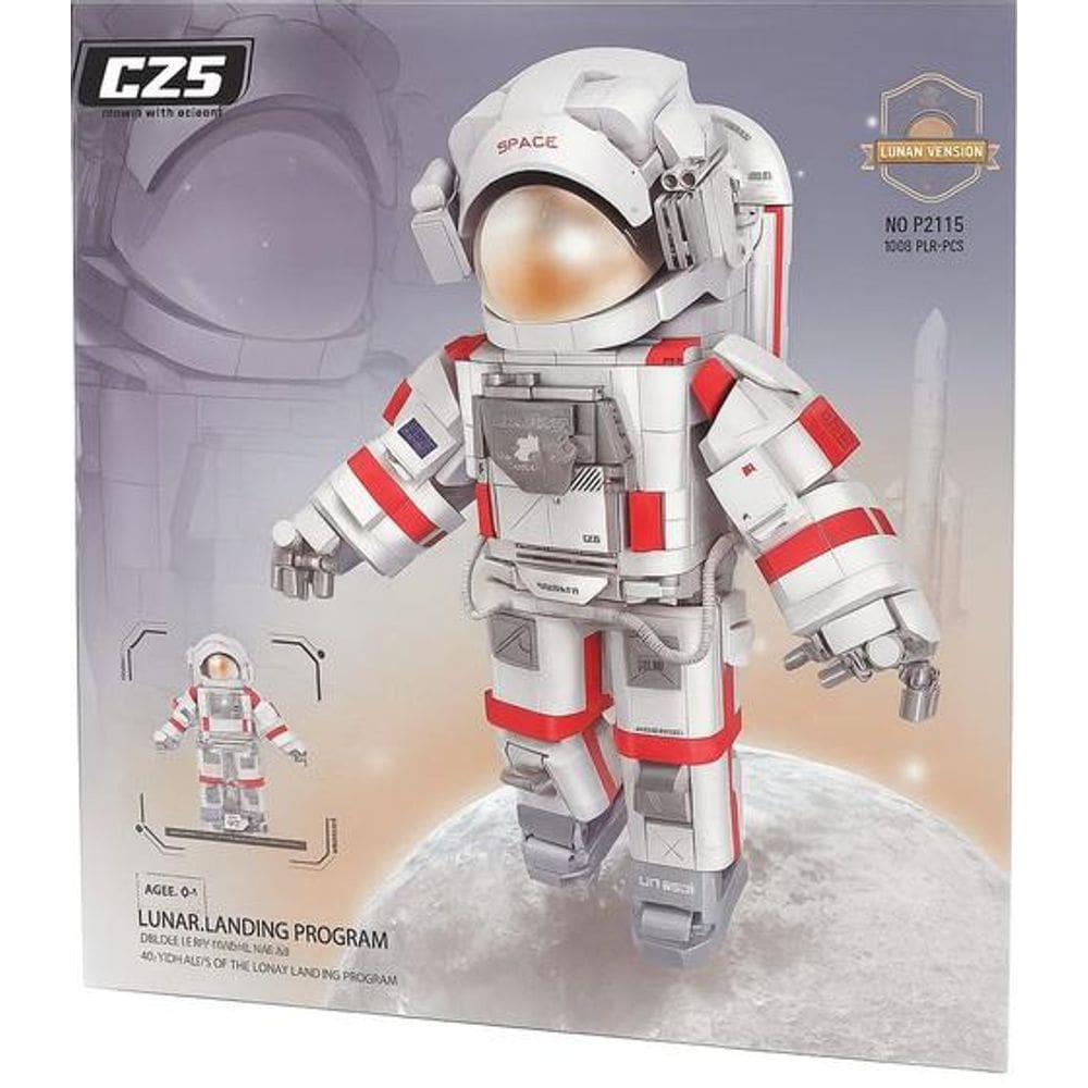 Blocos de Montar Astronauta CZ25 – Lunar Landing Program Brinquedo de Blocos de Construção 1008 Peças