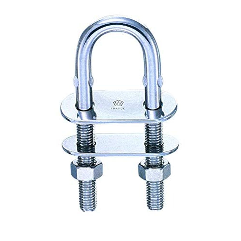 Parafuso U Wichard 3/16 (5 mm) Grau 316L de aço inoxidável 640 kg