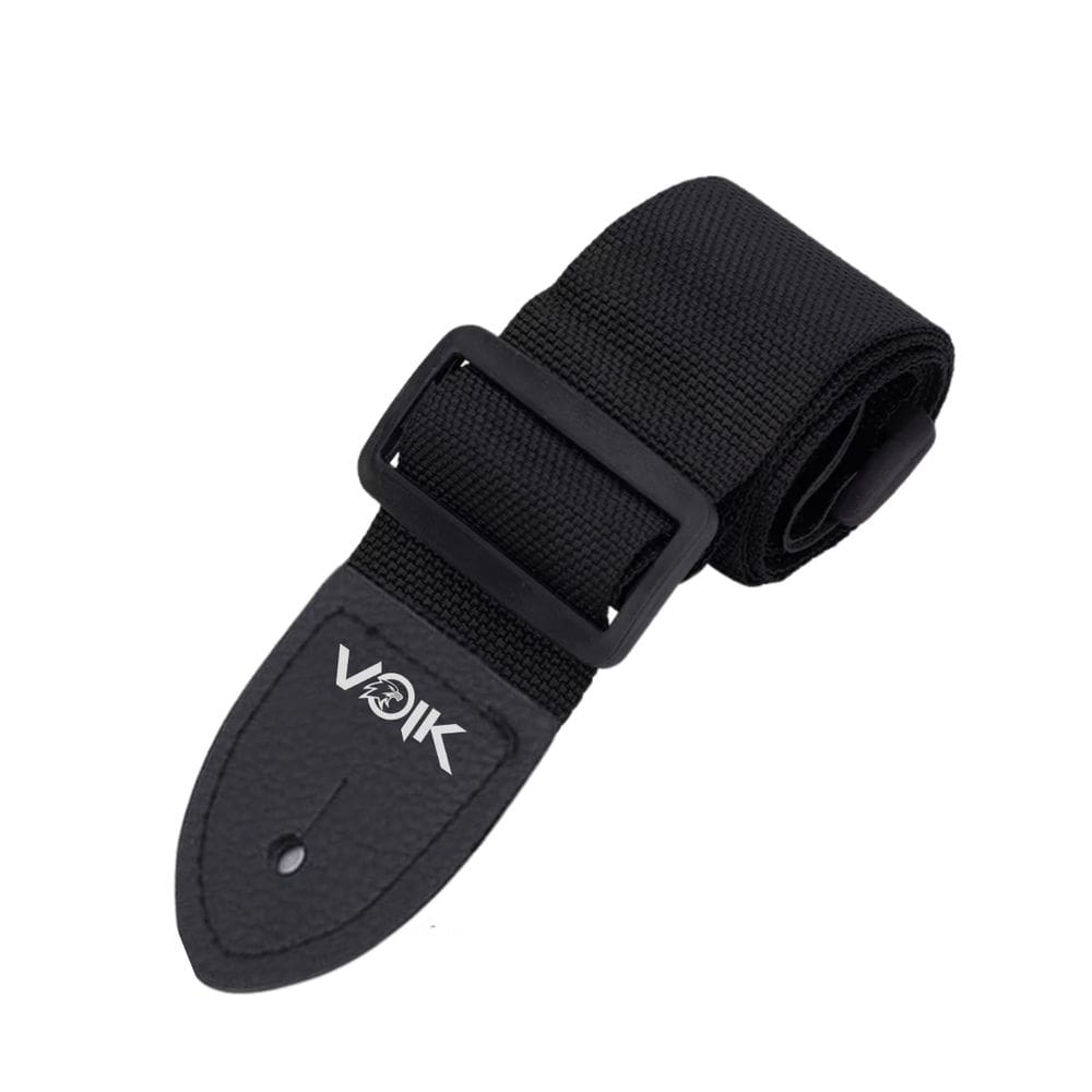 Correia Simples Para Guitarra Violão Nylon Voik BK-2000