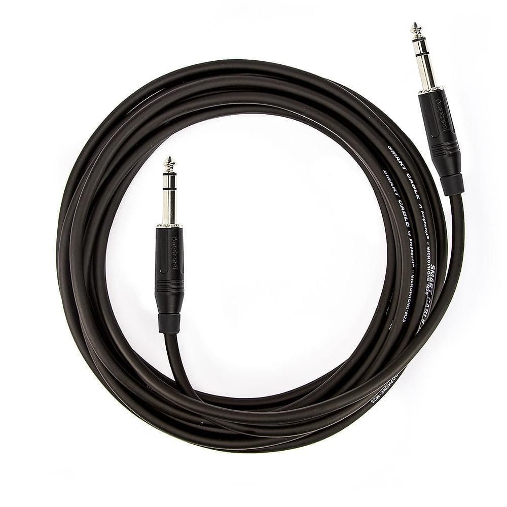 Cabo P10 X P10, Black Acpm-Gb, Estéreo- Amphenol 3M