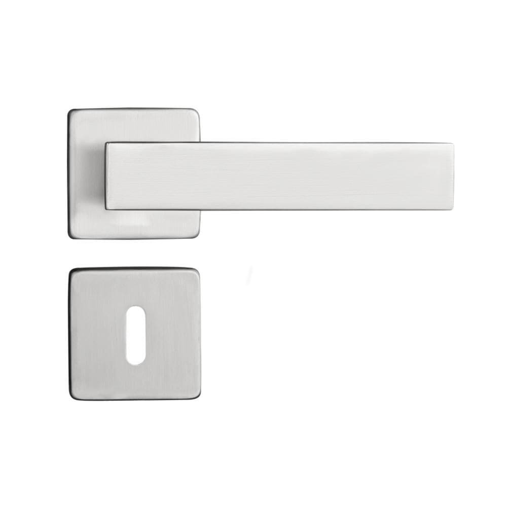 Fechadura De Porta Pado 701 Roseta Quadrada 55Mm Interna - C