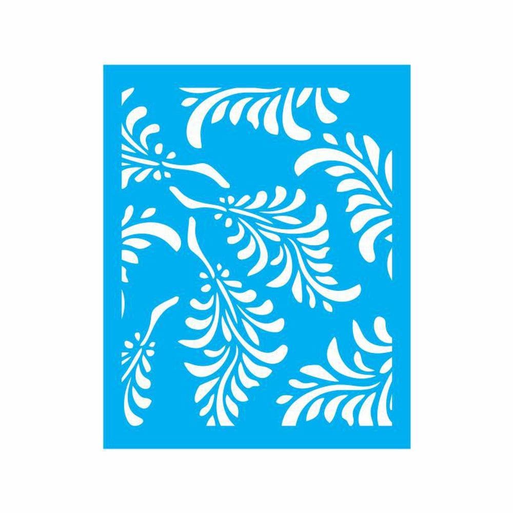 Stencil Tamako Estampa Folhas - 20X25Cm - Ref 9098