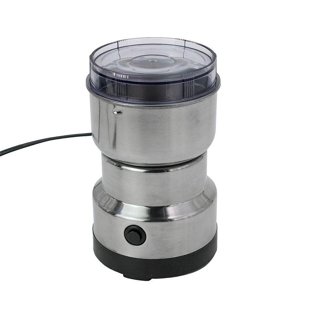 Moedor Triturador De Cafe Sementes Eletrico Aço Inox Mini 200W Voltagem 220V