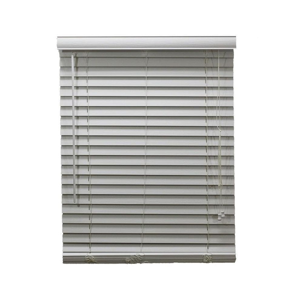 Persiana Horizontal Pvc 50Mm Branca 140 L X 140 A Cm Cortina