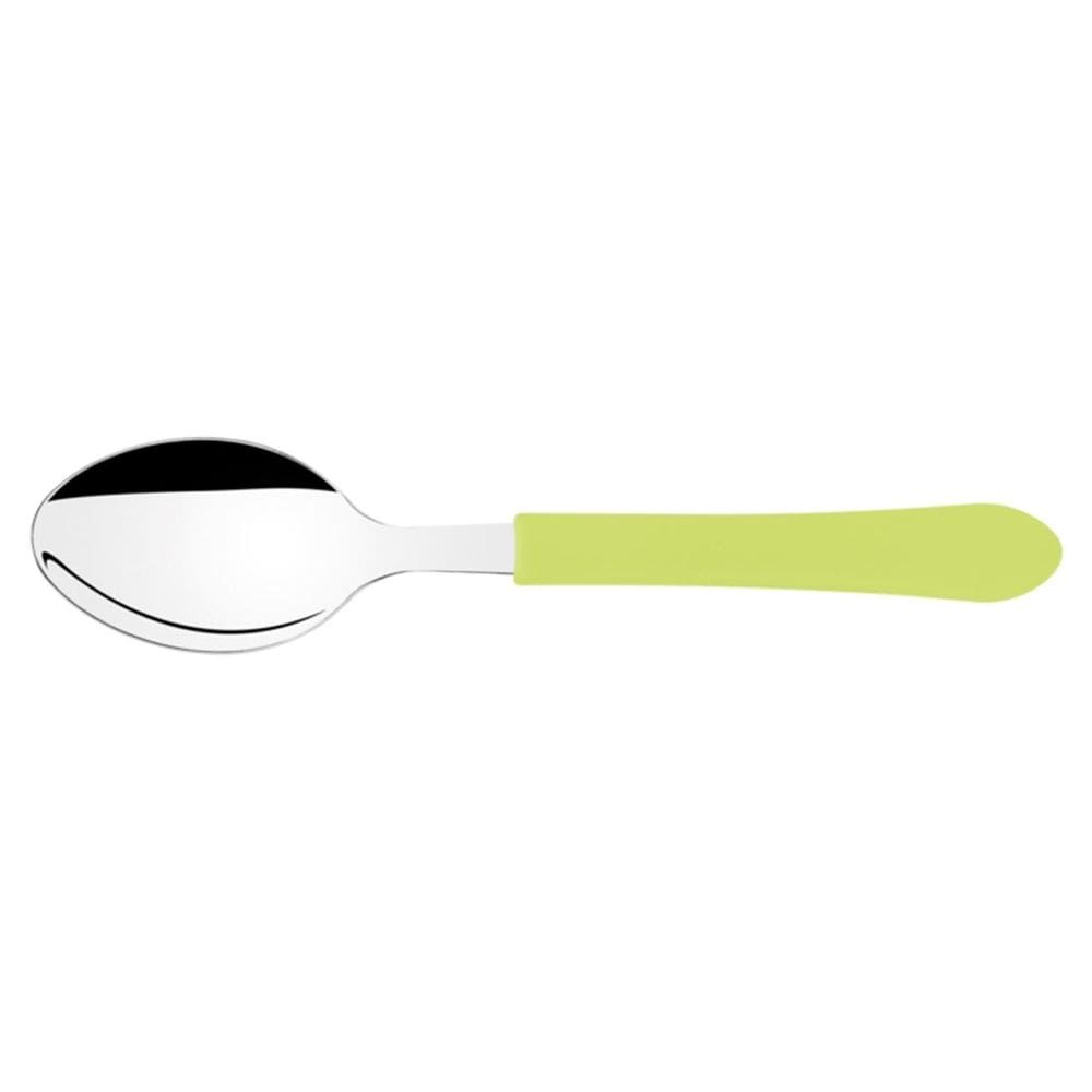 Colher de Mesa Leme Tramontina em Aço Inox Verde