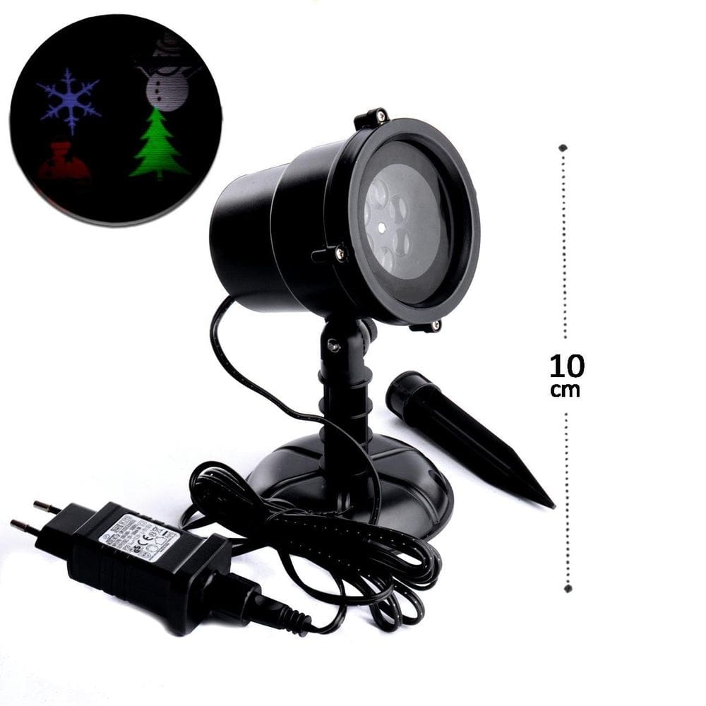 Projetor Imagem LED Bivolt Figuras Natalinas Color - Tudo em Caixa