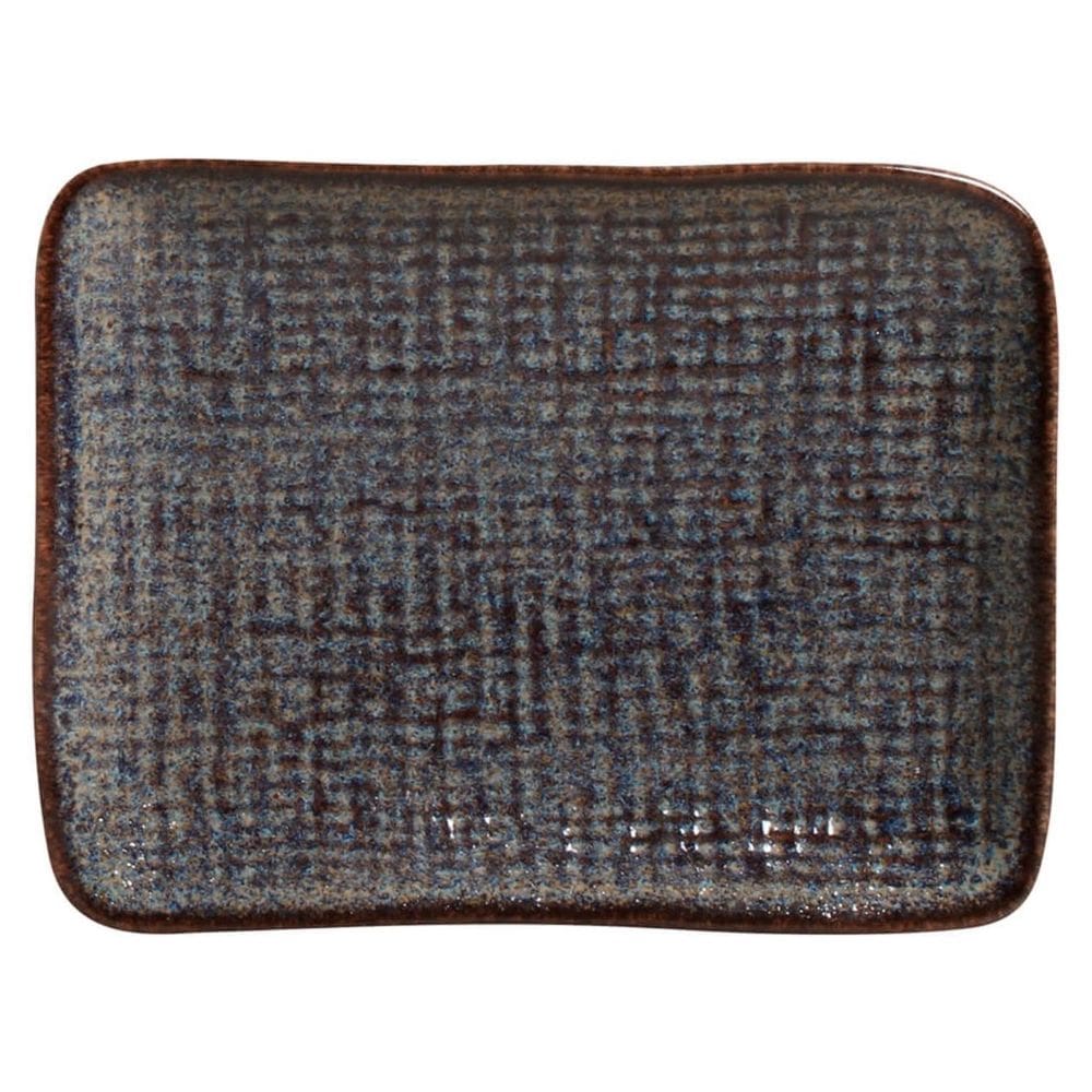 Travessa Retangular Juta Titanium Porto Brasil 14x18 cm