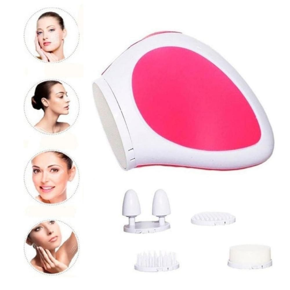 Aparelho Massageador Facial Anti Rugas 5 em 1 Limpeza Lift