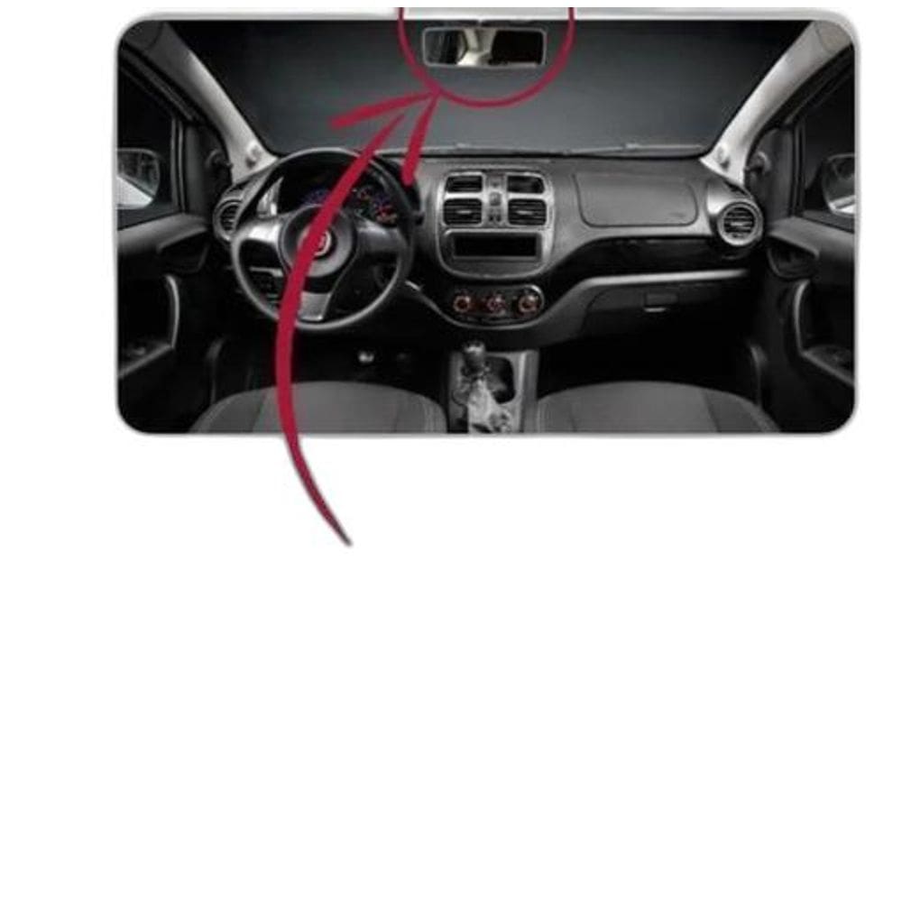 Retrovisor Interno Uno Mille 2004 2013 -735365043