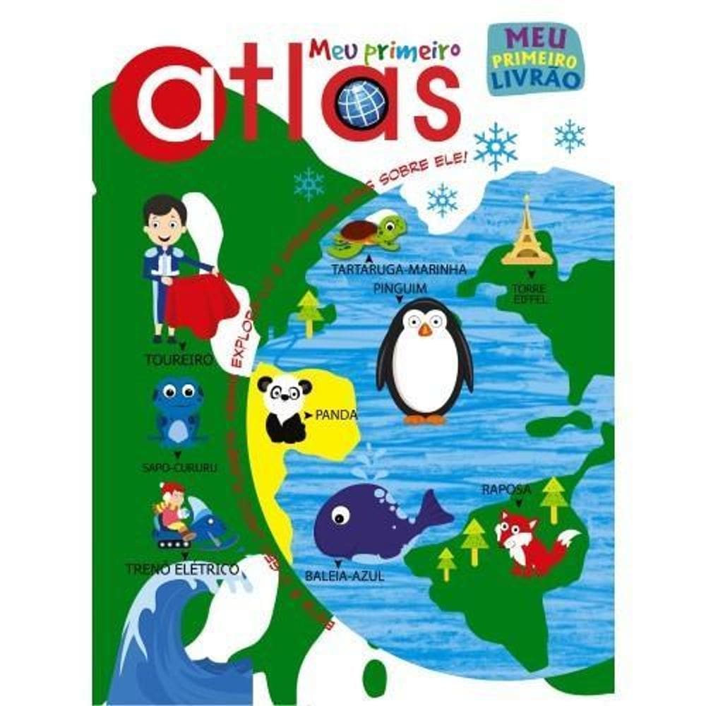Livro Meu Primeiro Livrão - Meu Primeiro Atlas