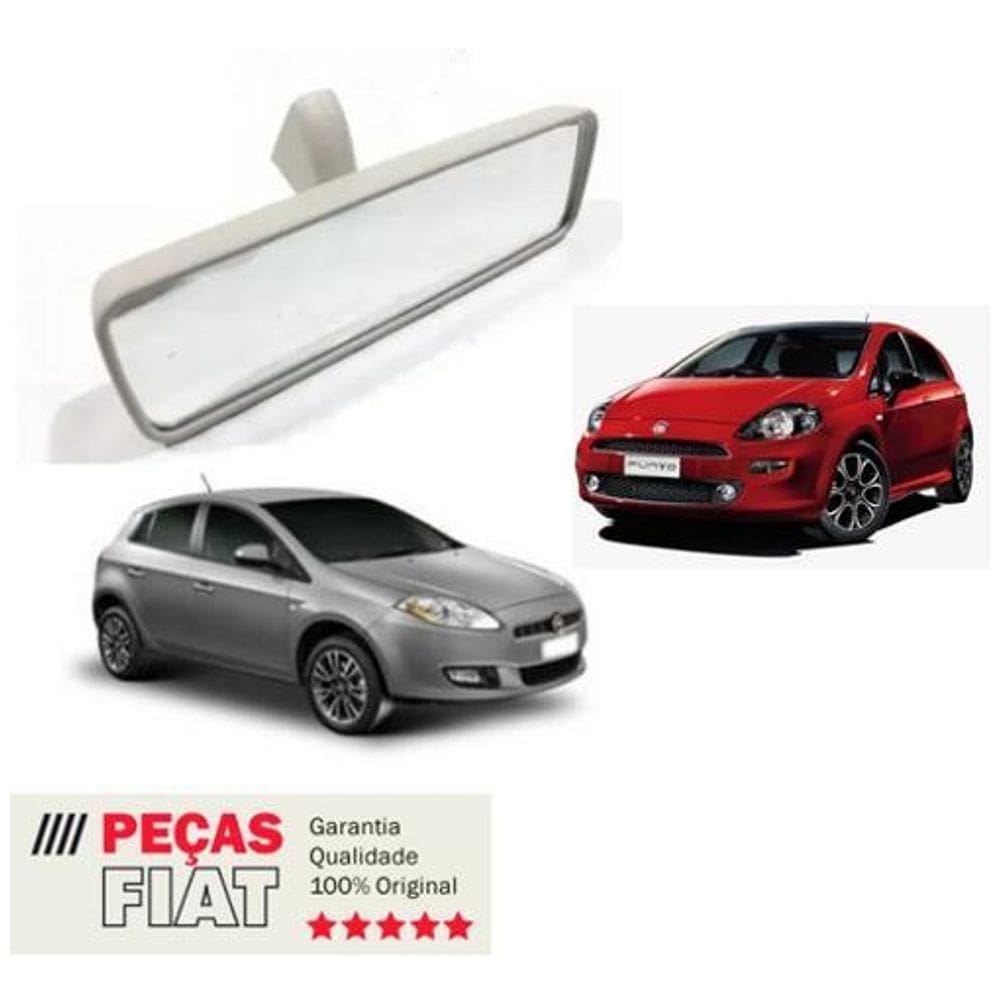 Retrovisor Interno Fiat Bravo Punto Mobi Novo