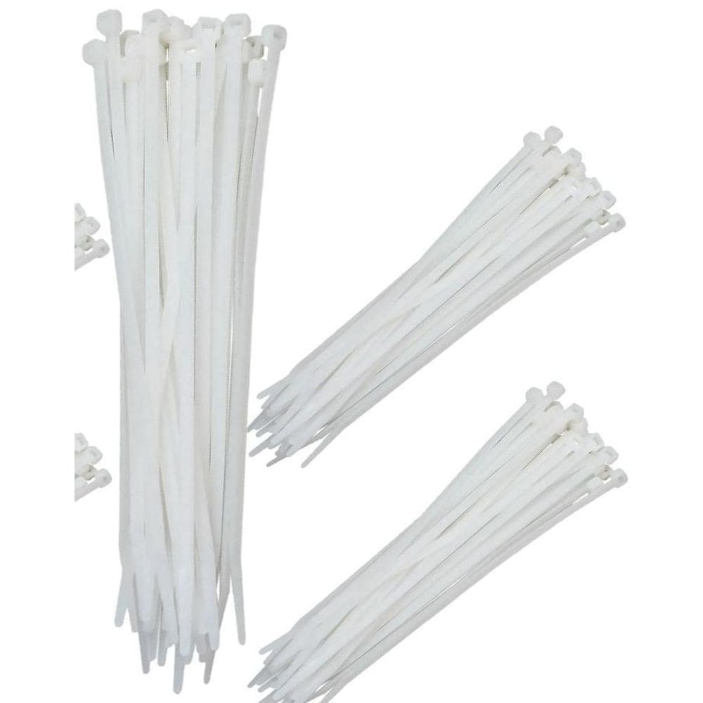 Abraçadeira Nylon Enforca Gato 4,8X400Mm Branco Com 500 Un