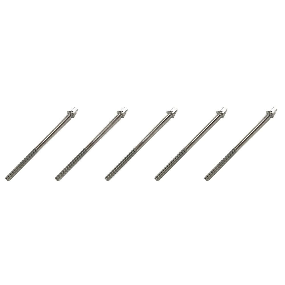 Kit 5 Parafuso Afinação De Bateria 75Mm X 5Mm 7/32 Torelli
