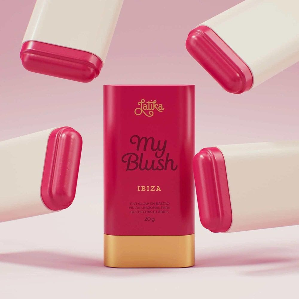 Latika My Blush Ibiza - Blush Tint Em Bastão 20G
