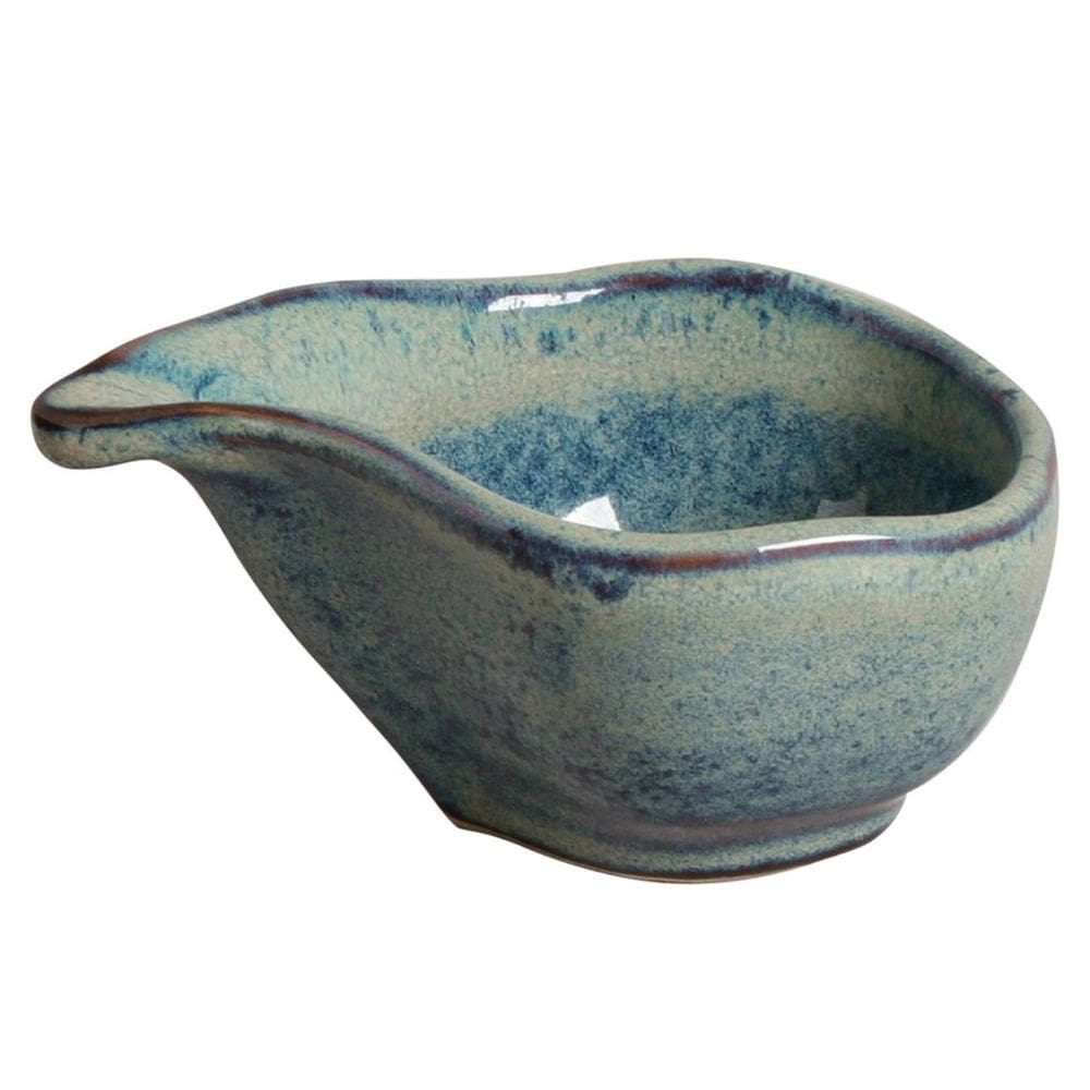 Molheira Oval Orgânica Titanium 40 ml Porto Brasil 8x6 cm