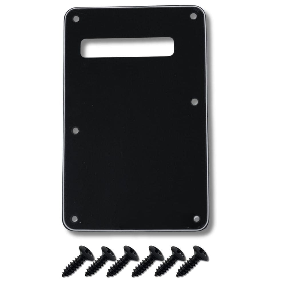 Kit Escudo Traseiro Strato 3 Camadas Bwb + 6 Parafusos Preto