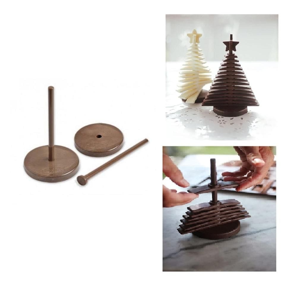 Base para Forma 3D Confeitaria Chocolate Gourmet Silikomart